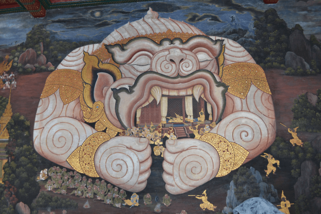Ramayana-story-at-Wat-Phra-Kaew