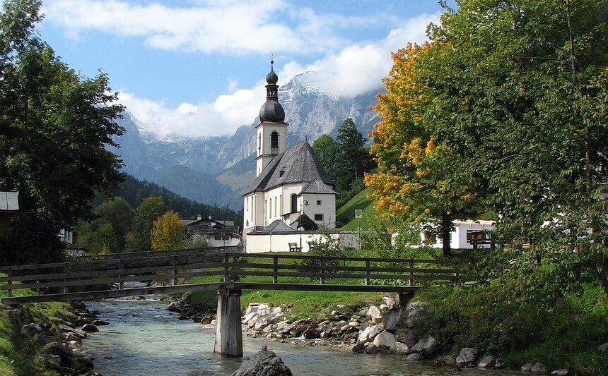 Kirche im Chiemgau